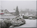 Whiteout at Knockgreenan Avenue, Omagh