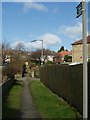 Footpath across Drury Close, Horsforth