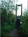 Footbridge over the River Carron