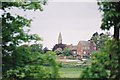 a View of Bettisfield Hall Farm and Church