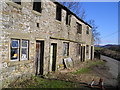 SD9643 : Derelict cottages at Gill Bridge by Richard Swales