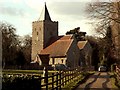TL6530 : St. Katherine's church, Little Bardfield, Essex by Robert Edwards