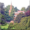 St Nicholas Church from Abbey Fields Kenilworth