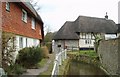 Cottages by the River Meon in East Meon