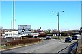 Roundabout at north end of Chesterfield By-Pass (A61)