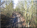 Metropolitan Line railway near Chesham