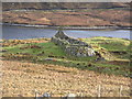 NB2816 : Ruin on shore of Loch Seaforth, Isle of Lewis by Robert Bone