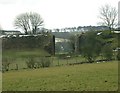 Former bridge on the Strathaven to Darvel railway line