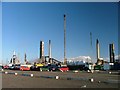 NZ5222 : Oil Refinery by Mick Garratt