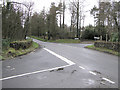 Road junction at Coolaghy