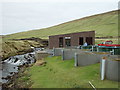 HU3953 : Weisdale Trout Hatchery Workshop, Weisdale, Shetland by John Dally