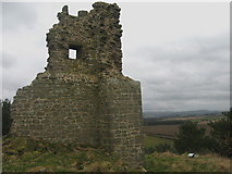 NT9342 : Duddo Tower by Lisa Jarvis