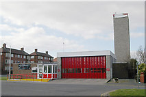 SD3139 : Bispham Fire Station by Kevin Hale