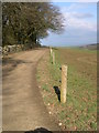 A Farm Road, on Mynydd Cefnamwlch.