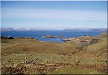NM8129 : Moorland on the island of Kerrera by Eileen Henderson