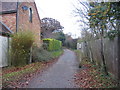 Footpath by Deer Park Court