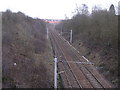 Railway near Rosehall, Coatbridge