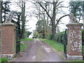 Entrance to Rockbeare Manor