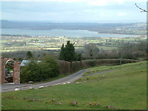 ST5456 : View towards Compton Martin and Chew Valley lake by Stuart Buchan