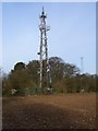 Telecommunications masts above Wycombe