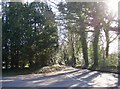 Junction of Hambledon Road with Clock Barn Lane, Busbridge