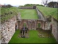 Berwick town walls.