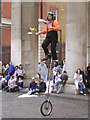 Street entertainment at Covent Garden