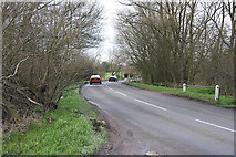 SK5816 : Slash Lane near Sileby by Kate Jewell
