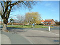 Roundabout in Crosby