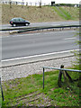 A14 pedestrian crossing near Cranford St John