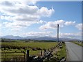 B5427 looking over fields