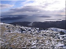 NB1208 : View south-west from the Summit of Uisgneabhal Mor by David Crocker