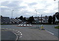Roundabout at Bontnewydd