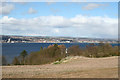 River Tay  and Dundee from Wormit Hill