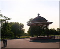 TQ2874 : Left to rot - Clapham Common Victorian Bandstand by Alex Walton-Keeffe