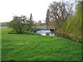 SP3465 : Weir at Offchurch Bury by David Stowell