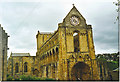 NT6520 : Jedburgh Abbey, Nave and Rose Window. by Colin Smith