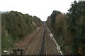 Cutting on the London-Dover line