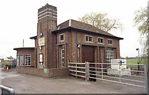 ST3428 : Curry Moor Pumping Station by Chris Allen