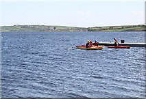 SW7036 : Canoeing on Stithians Lake by Tony Atkin
