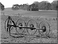 Old hay rake