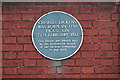 SU6401 : Plaque marking the birthplace of Charles Dickens. by Martyn Pattison