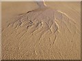 NC8366 : Sand, Strathy Bay by Richard Webb