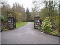 Entrance to Grandtully Castle