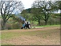 Farmer Harrowing above Low Fogrigg