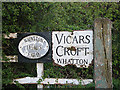 Farm signs on Granby Lane