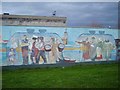 NT3975 : Mural, Cockenzie power station by Richard Webb