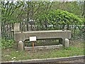 Drinking Trough at Mill Green with A414 in background