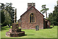 Norton Fitzwarren: Heathfield church and cross