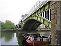 River Thames: Richmond-upon-Thames railway bridge